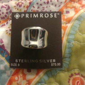 Sterling Silver Size 8 Ring
